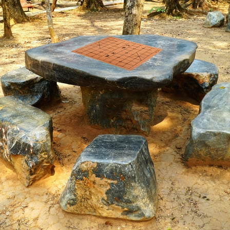 Hemoton  Folding Game Board Travel Chess Mat Checkerboard Pupils