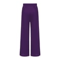 thumbnail image 4 of Zaldita Kids Boys Girls Liturgical Worship Praise Dance Palazzo Pants Celebration of Spirit Wide Leg Pants Dancewear Purple 14, 4 of 6