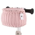 thumbnail image 5 of Waterproofs Plastic Wovens Bikes Basket Kids Bicycles Wicker Basket Childrens Bicycles Front Basket for Boy Girl, 5 of 9
