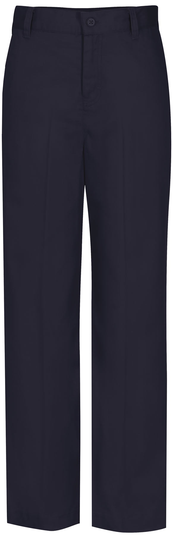 12.5 Dark Navy CLASSROOM Big Girls  Plus-Size Flat Front Trouser Pant 