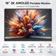 thumbnail image 2 of Monitor portátil XBONFIRE OLED 16 pulgadas 3K 2880x1800 120Hz, 2 of 8