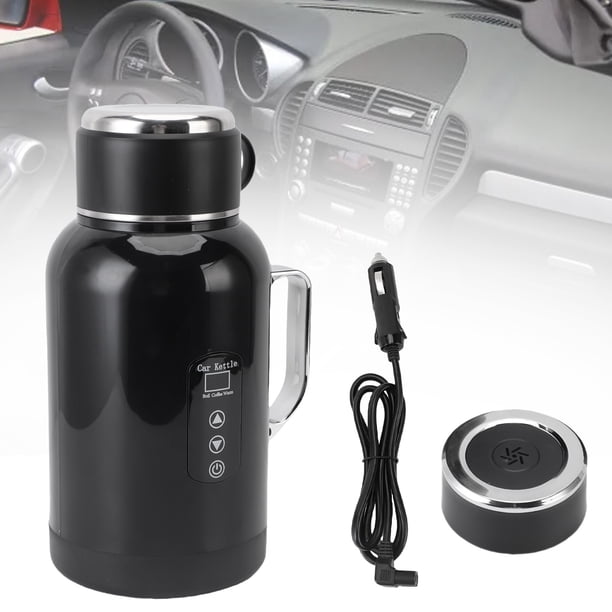 Hervidor Eléctrico Para Coche, Pantalla LED De Temperatura, Antiquemaduras Secas, Calentamiento Rápido, Hervidor De Agua Para Viajes