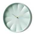 thumbnail image 4 of Reloj de pared nórdico de 12 pulgadas, adorno silencioso, redondo, decorativo, colgante Verde claro, 4 of 9