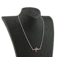 thumbnail image 3 of Collar colgante Yuyangstore Heartbeat Sign regalo especial personalizado para niñas # 7 7 Plata-Rosa, 3 of 6
