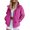 Hot Pink, variant on Women Windbreaker Jacket，Rain Gear For Women Waterproof Windbreaker Jacket Women Womens Lightweight Rain Jacket Cropped Windbreaker Jacket Women Ladies Rain Jackets Waterproof With Hood Pink XL