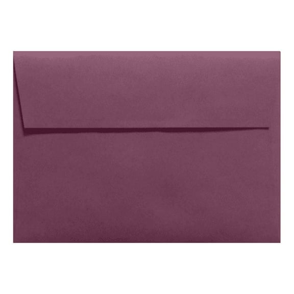 LUXPaper 4Bar A1 Invitation Envelopes, Peel & Press, 3 5/8 x 5 1/8, Vintage Plum Purple, 80lb, 250 Pack