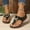 Black, variant on Sandals for Women Summer Beach Womens Sandals Fashion Shoes Women Blue 5.5