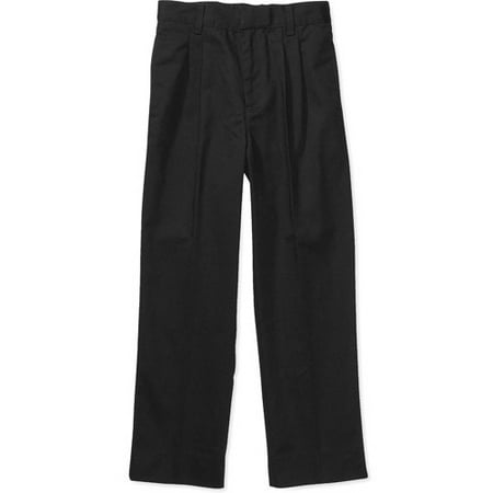 Slim Boys' Flat Front Pants