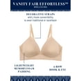 thumbnail image 3 of Vanity Fair Lingerie Women's Effortless Wireless Bra, Buttery Soft and Lightweight, Style 77164, 3 of 6