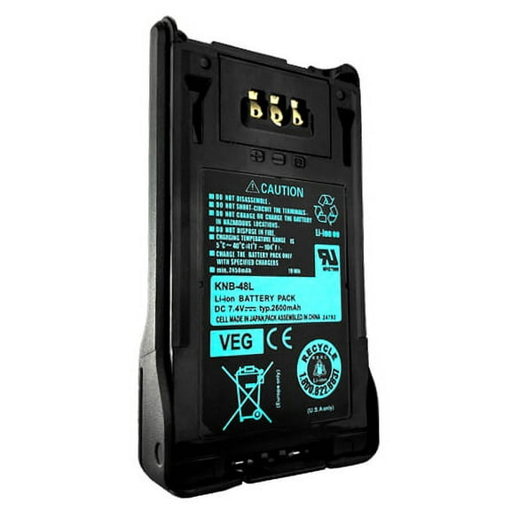 Kenwood NX200 NX300 TK5220 TK5320 Two-Way Radio(s )KNB-48L 2600mAh By Banshee