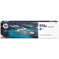 thumbnail image 1 of Cartucho de tinta HP 974X Cian Pagewide Original L0R99AL, 1 of 5