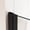 Matte Black 5, variant on Frameless Shower Door Pivot shower door, with 1/4" tempered glass , 34.75 in. x 72 in. Frameless Neo-Angle Pivot Shower Enclosure in Chrome.,Sliding Shower Door