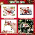 thumbnail image 6 of WaaHome Family Christmas Ornaments Christmas Picture Frames Ornaments 2023 Family Picture Frame Ornaments Personalized Photo Frame for Christmas Tree Decor Family Christmas Picture Ornament Gifts, 6 of 7