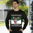thumbnail image 3 of Christmas Sweatshirt, Ho Ho Ho Hole in One Golf Christmas Gnome Sweatshirt, Funny Holiday Golfer Sweatshirt, Golf Lover Gift for Women & Men, 3 of 5