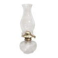 thumbnail image 4 of Antique Lamp with Lamp Wick Windproof Glass for Tabletop Hiking Centerpiece Pineapple, 4 of 8