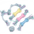 thumbnail image 4 of Dog Rope Toy Handmade 5PCS Interactive Pet Ball Toy Dog Chew Rope for Christmas, 4 of 4