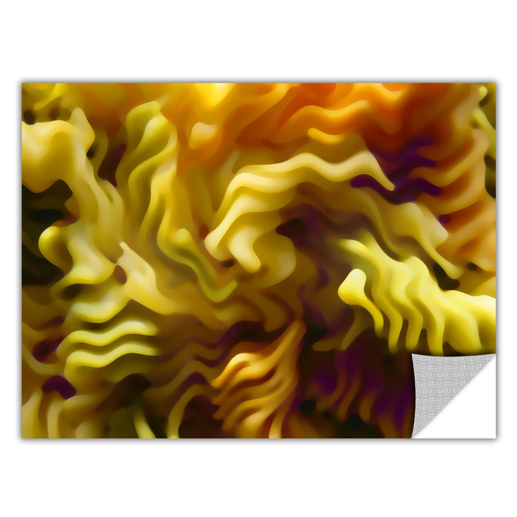 Dean Uhlinger Pasta Wave, Art Appeelz Removable Wall Art Graphic
