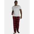 thumbnail image 4 of George Men's and Big Men’s Waffle Knit Sleep Lounge Pants, Sizes S-2XL, 4 of 5