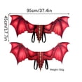 thumbnail image 4 of Wovilon Halloween Decorations Outdoor, Halloween Dinosaur Costume Role Play Wing Accessories Decoration, 4 of 9