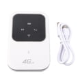 thumbnail image 2 of Mobile Hotspot, Plastic Shell Portable WIFI 150Mbps Internet Speed Wear  4G Broadband  for Home for Office White, 2 of 8
