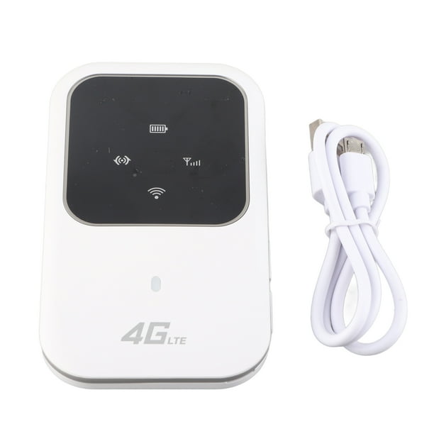 Hotspot móvil 150mbps inalámbrico portátil Mini 4G LTE WIFI Compatibilidad de enrutador B1/3/5/8/38/39/40/41 M80White