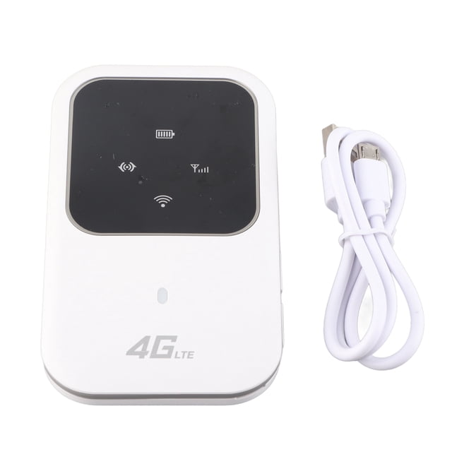 Hotspot móvil 150mbps inalámbrico portátil Mini 4G LTE WIFI Compatibilidad de enrutador B1/3/5/8/38/39/40/41 M80White