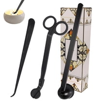 BPPEG 3 in 1 Candle Wick Trimmer Set,Candle Wick Cutter,Candle Snuffer,Candle Accessories Set