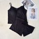 thumbnail image 2 of Conjuntos De Pijama nuevo Sexy De algodón Sling Top pantalones cortos conjunto sujetador Pad ropa De dormir De verano pijamas para mujer ropa De dormir para el hogar traje, 2 of 4
