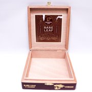 Rare Leaf Lonsdale Corojo Empty Wood Cigar Box 7 x 6.25 x 1.75