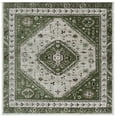 thumbnail image 2 of SAFAVIEH Bayside Sherwood Oriental Polyester Area Rug, Green/Beige, 6'7" x 6'7" Square, 2 of 11