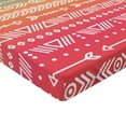 thumbnail image 2 of Ambesonne Colorful Fitted Sheet, Bohemian Native Arrow, Queen Size, Multicolor, 2 of 3