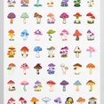 thumbnail image 4 of 35pcs-50pcs Colorful Mushroom Stickers Nature Cartoon Stickers Fantasy Stickers for Laptops Phones Suitcases, 4 of 9