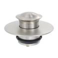 thumbnail image 3 of Cubierta de desagüe de baño Danco 10534 de metal niquelado cepillado, 3 of 7