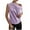 Purple, variant on Guluxicc Womens Fashion One Shoulder Tops Casual Solid Color Trendy Pullover Shirts, Green, 2XL