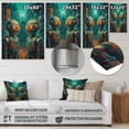 thumbnail image 4 of Designart "Mission-Oriented Robots I" Space Metal Wall Art, 4 of 5