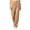 Khaki, variant on Dagugfen Athletic Pants for Women Loose Fitted Elastic Waist Stretchy Breathable Full Length Gym Workout Pants(XL,White)
