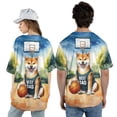 thumbnail image 5 of Happy Father's Day Shiba Inu Playing Basketball with Best Dad Jersey All Over Print 3D Baseball Shirt Shibas Dog Lovers Gifts Idea Softball Sport - 13006, 5 of 6