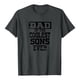 thumbnail image 1 of Camiseta del día del padre Camiseta de manga corta con estampado de letras de verano para hombre y mujer Regalo para el padre Pompotops  hfajkhk132094, 1 of 7