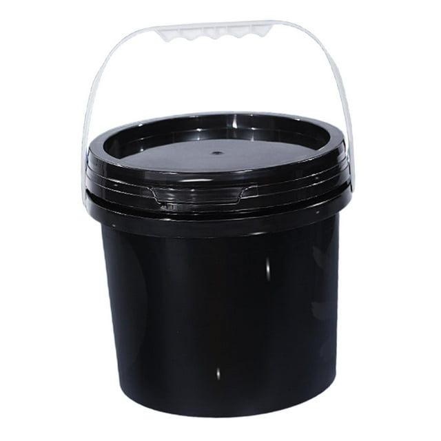 Elodie Bucket Multipurpose Sturdy with Handle and Lid for Kitchen Construction Home 5L