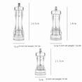 thumbnail image 4 of Manual Acrylic Spice Grinder with Transparent Design – 4 Inch Multi-Functional Kitchen Tool for Grinding Pepper, Cumin, Herbs, Nuts & Chocolate – Durable, Easy to Clean, and Elegant for Home &, 4 of 5