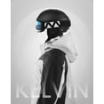 thumbnail image 5 of OutdoorMaster Kelvin Ski Helmet - Adjustable Snowboard Helmet for Men, Women and Teens, Black, L, 5 of 10
