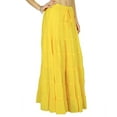 thumbnail image 2 of Phagun Skirt Long Maxi Skirt Beach Wear Cotton Summer Wear Clothing, 2 of 4