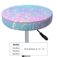 thumbnail image 2 of Goofa Fantasy Gradient Printed Stool Covers Round, Waterproof Round Bar Stool Covers Anti-Slip Round Bar Stool Seat Cover with Elastic Bands Durable -, 2 of 7