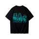 thumbnail image 3 of Pop cazadora para niña Demon Hunters Round-Neck Printed Anime Trio Poster T Shirt （Navy）, 3 of 3