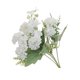 thumbnail image 1 of Ramo de hortensias artificiales de 9 cabezas con tallo, ideal para decoración del hogar, bodas y fiestas., 1 of 8