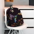 thumbnail image 6 of Goofa Humming Bird Print Casual Backpack for Women Men,Waterproof High School Bookbag,Lightweight Travel Daypack,Classic College Backpack,Laptob Backpack, 6 of 6