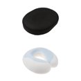 thumbnail image 1 of de 2 Piezas de Cojín de Oficina de Soporte de Cóccix de Cóccix de Asiento Negro con Almohadilla de Enfriamiento de Espuma Viscoelástica P, 1 of 9