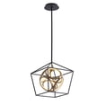 thumbnail image 4 of Aiwen Geometric Modern Pendant Light Square Shape LED Ceiling Lamp Fixture, 4 of 10