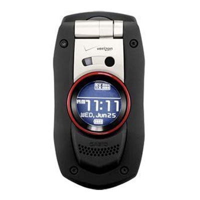 Casio G'Zone Boulder C711Non-Camera Replica Dummy Phone / Toy Phone (Black/Silver) (Bulk Packaging)