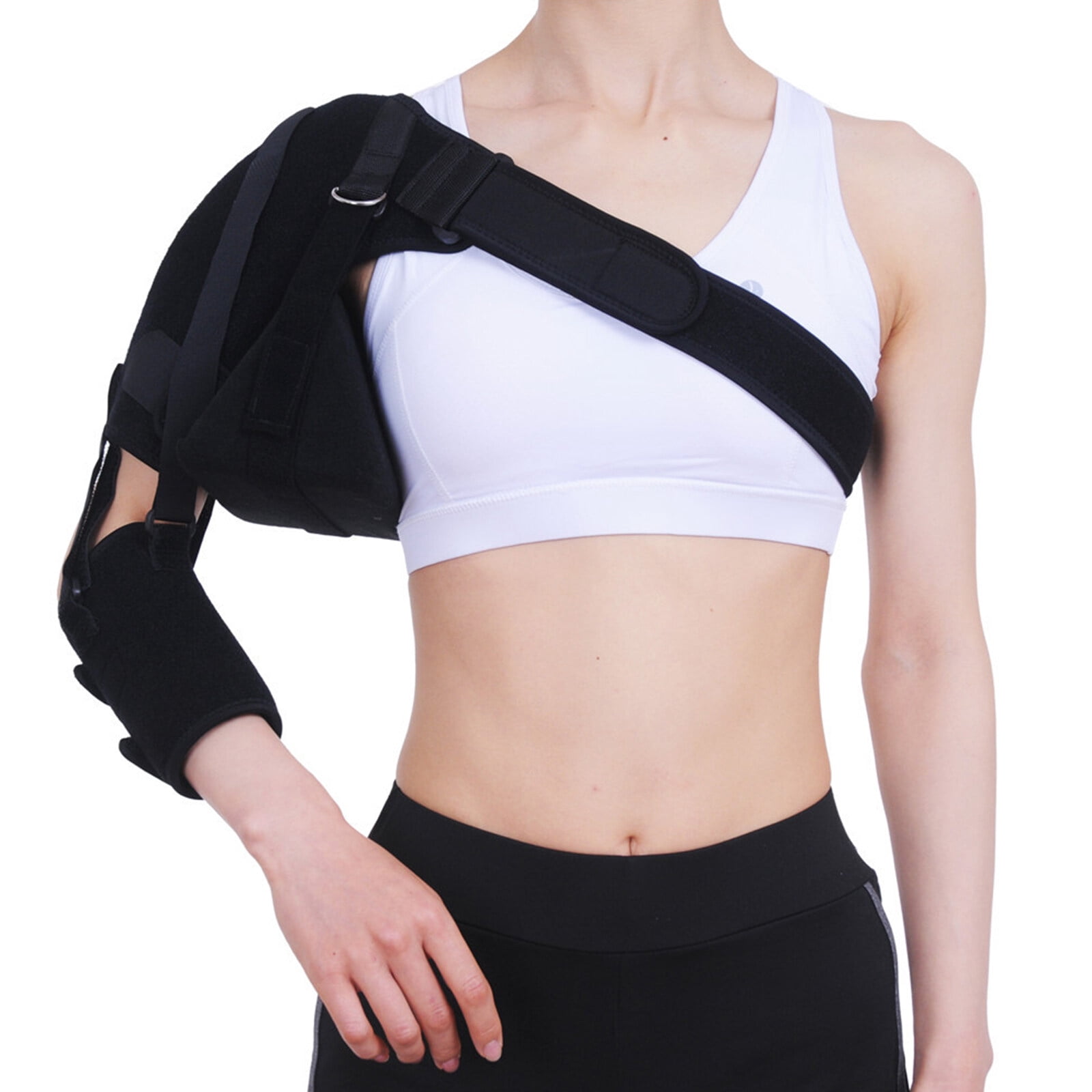 Puseky Arm Sling Shoulder Immobilizer Rotator Cuff Support Brace